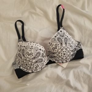 Pink Victoria Secret Wear Everywhere Push-Up Bra